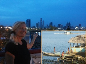 Susanne auf Recherche in Panama: Dort spielt ihr nächstes Buch. Susanne-Panama-right