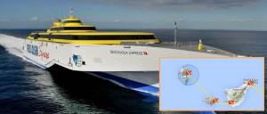 Fred Olsen: im Sommer 2016 wieder viele Verbindungen zwischen La Palma und Teneriffa. Fotos: Fred Olsen