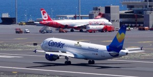 Airport SPC: Selbst in der sonst schwachen Zeit nach Ostern Zuwächse. Foto: Carlos Díaz La Palma Spotting