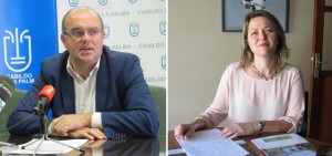 Inselpräsident Anselmo Pestana und Inseltourismusrätin Alicia Vanoostende: "