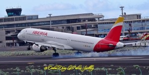 Iberia Express: Im Winter 2016/17 täglich eine Verbindung von Madrid nach Santa Cruz de La Palma (SPC). Foto: Carlos Díaz La Palma Spotting
