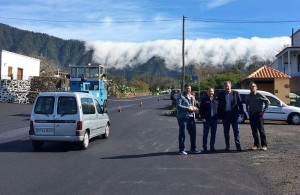 Ab der kommenden Woche: Auf der LP-1 oberhalb von El Paso muss mit Verkehrsbehinderungen gerechnet werden. Foto: Cabildo