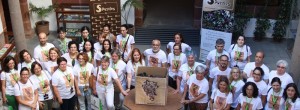 Das Weltrekord-Team: 42 TüftlerInnen aus La Palma