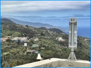 Verimax-Antenna auf dem Haus:
