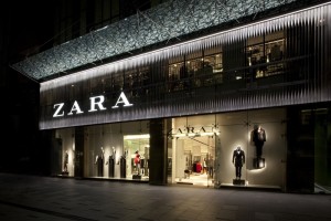 Eine der Zara-Filialen des Textil