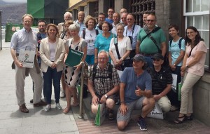 Starlight-Fans aus Deutschland und Österreich: La Palmas Tourismusrätin Alicia Vanoostende (