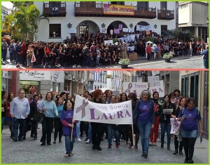 Todos Somos Laura: Immer mehr Frauen auf La Palma gehen gegen Männergewalt und für ihre Rechte auf die Straße.