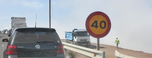 Die LP-2 nach Fuencaliente: Seit Jahren ist die Straße vom Westen in den Süden von La Palma von Baustellen gesäumt und holprig zu befahren. Foto: La Palma 24