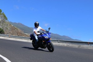 Motorradfahren auf La Palma: eine schöne Sache, aber es gilt, vorsichtig zu fahren. Foto: La Palma 24