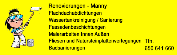 Renovierungsarbeiten - Manny