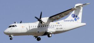 CanaryFly: Mit den ATR-Maschinen von SPC nach TFN. Foto: CanaryFly