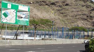 Padel-Anlage in Tazacorte: offen für alle, die mal padeln wollen. Foto: La Palma 24