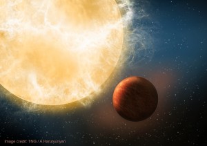 Kepler 78b: dieser erdähnliche Planet wurde bereits von HARPS-N vermessen.