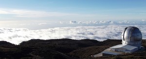 Straße zum Roque wieder offen: Oben ist es saukalt. Foto: La Palma 24