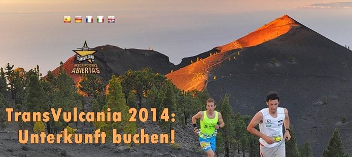 Am 10. Mai 2014 geht die nächste TransVulcania auf La Palma über die Bühne. Erfahrungsgemäß wird es dann auf der Insel ziemlich voll. Wer dabei sein will, sollte sich schon jetzt eine Unterkunft sichern. Mehr als 500 Feriendomizile finden sich auf www.la-palma24.net