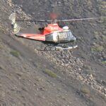 GES-Heli: Suche nach vermissten Urlauber. Foto: La Palma 24