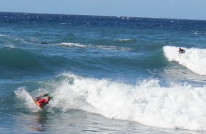 Surfen auf La Palma: nicht aufgeführt in der App, geht aber. Foto: La Palma 24