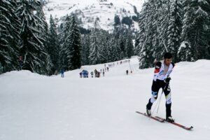 Kilian Jornet: führt jetzt auch das Gesamtklassement der Ski-Bergrennen-WM an. Foto: ISMF-Presse-Office