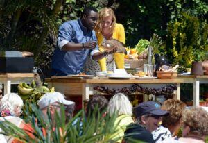 Kiwi kocht am Ostersonntag mit Nelson im ZDF-Fernsehgarten on tour auf Fuerteventura: "Seit Pressefoto ZDF/Sascha Baumann