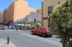 Die "Puente" in Santa Cruz: Obwohl das Parkhaus hier zentral liegt, wird es wenig angenommen. Foto: La Palma 24