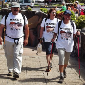 Transvulcania 2014: Ein Spaß für die ganze Familie auch beim Wandern. Foto: La Palma 24