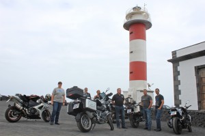 Bikers 4 Orcas La Palma: Gruß von der kleinen Kanareninsel an The-Ride-Teilnehmer in aller Welt. Foto: La Palma 24