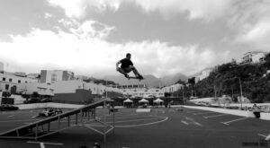 Iban Marin: Skater aus La Palma fördert die Jugend. Foto: Santa Cruz de La Palma