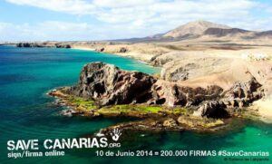 Save Canarias: Mehr als 200.000 Menschen haben die Petition schon unterschrieben. Foto: Lanzarote