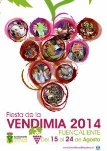 Von den Fans gewählt: Fuencaliente-Weinfest-Plakat 2014.