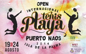 Strand-Tennis: Internacional Open in Puerto Naos.