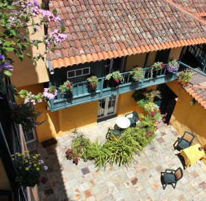 Oase mitten in der Stadt: Im Hotel San Telmo liegen die Schlafzimmer in Richtung des ruhigen und malerischen Innenhofs.