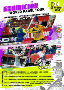 Padel-Superstars im Tennisclub Valle de Aridane: Gespräche und Spiele am Donnerstag.
