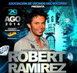 Topp-Konzert in Brena Baja: Robert Ramírez kommt.