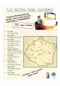 Ruta de Queso: Tapazubereitungen mit Käse.