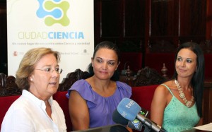 Los Llanos macht Wissenschaft populär: Treffen mit der CSIC-Vizepräsidentin Pilar Tigeras (links) und Bürgermeisterin Jesús María Armas. Foto: Stadt