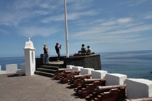 Schöne Aussichten: Das Castillo in Santa Cruz de La Palma wird für die touristische Nutzung umgebaut. Foto: Stadt