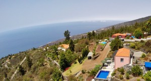 Dreimal schöner ferienwohnen: Villa Atlantico, Villa Buena Vista und das Landhaus Tijarafe der Familie Deutrich. Foto: La Palma 24