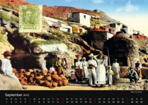 Historische Ansichten der Kanaren: Kalender für 2015 mit Motiven von anno