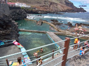 Vorübergehend geschlossen: Naturschwimmbecken La Fajana. Foto: La Palma 24