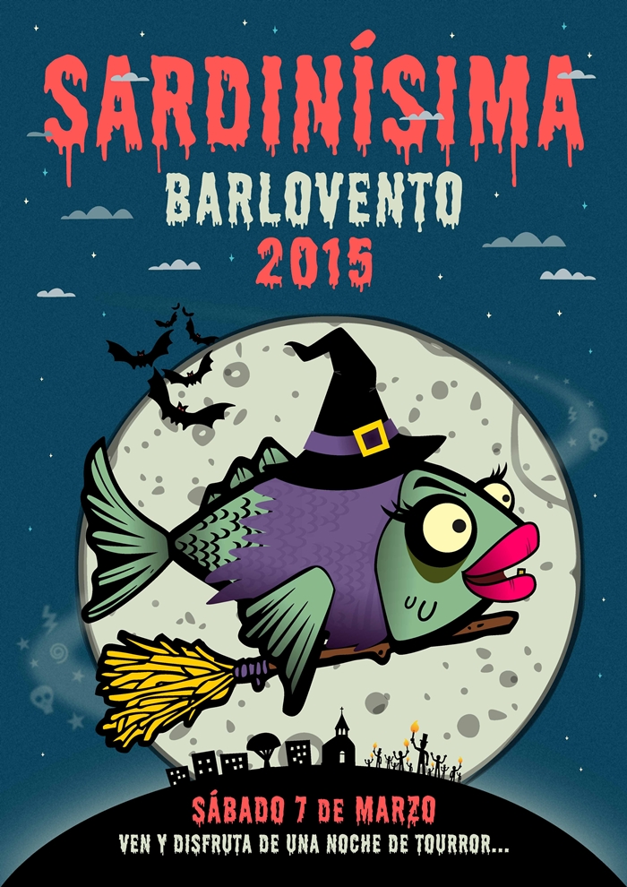 Sardinen-Fiesta in Barlovento 2015: Dieses Plakat gewann