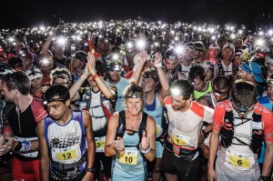 Transvulcania-Ultramarathon: 2014 waren 2.000 Trailrunner am Start, für 2015 wurde die Quote auf 1.800 Läufer reduziert. Pressefoto Transvulcania La Palma