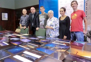 Die Jury wählte sie aus - jetzt sind sie in einer Ausstellung zu sehen: beste Astrofotos 2014. Foto: Cabildo de La Palma