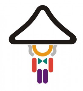 Zwergen-Logo: Wirbt auch für die Bajada 2015.