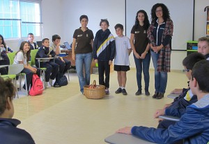 La Palma Recicla-Projekt an Schulen: Bewusstseinsbildung im Blick auf Abfälle - Einkaufskorb statt Plastiktüte. Foto: Cabildo