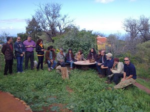 Inselpräsident im Norden: Treffen mit den Anwohnern von Buracas. Foto: Cabildo