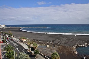 Santa Cruz de La Palma: Der Sand ist da, jetzt wird die Gestaltung des neuen Stadtstrands geplant. Foto: Santa Cruz