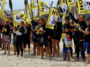 Protest gegen die Erdöl-Pläne auf den Kanaren: Der hat die Probebohrungen zwar nicht verhindert, aber deren negatives Ergebnis freut die Umweltschützer auch. Foto: Save Canarias