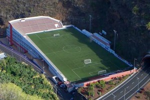 Fußballstadion Silvestre Carrillo in Santa Cruz: Auf Büros gebaut. Foto: 20minutos.es