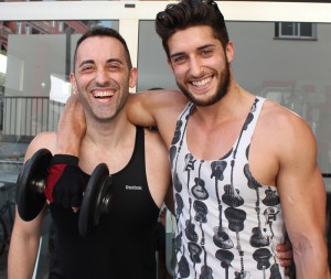 Personal-Trainer Jesus Álvarez-Ruiz está muy orgulloso por su alumno: "Yovany es una persona muy comprometida, tiene compromiso y hace que yo quiero. Nunca dice que no, siempre me pide más". Foto: La Palma 24