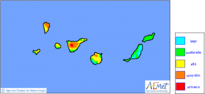 Waldbrand-Risiko auf La Palma: 